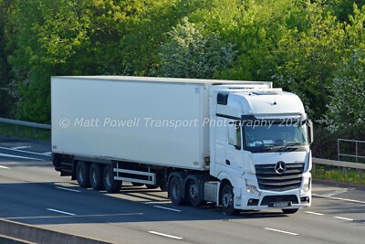 Truck Photo 12x8 - Mercedes Benz Actros - WX69 PCO
