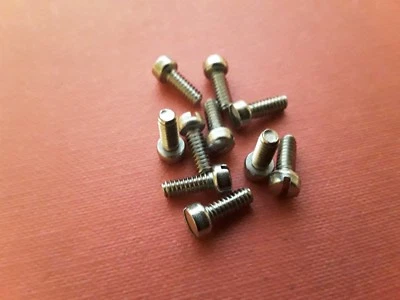 GRN 6 32 UNC x 3/8" STAINLESS SLOTTED FILLISTER CHEESE HEAD SCREW QTY 10