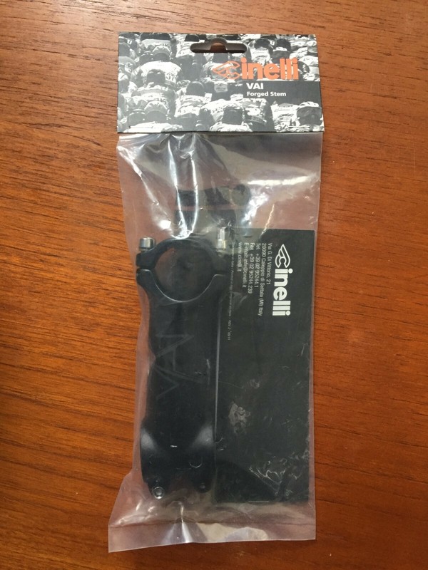 Cinelli Vai stem - 31.8mm x 100mm - black - NEW
