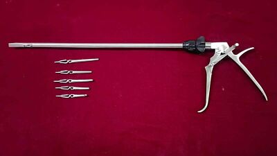 Applicateur Laparoscopique Avec Clips 10mm - Instrument Neuf Pour Usage Médical