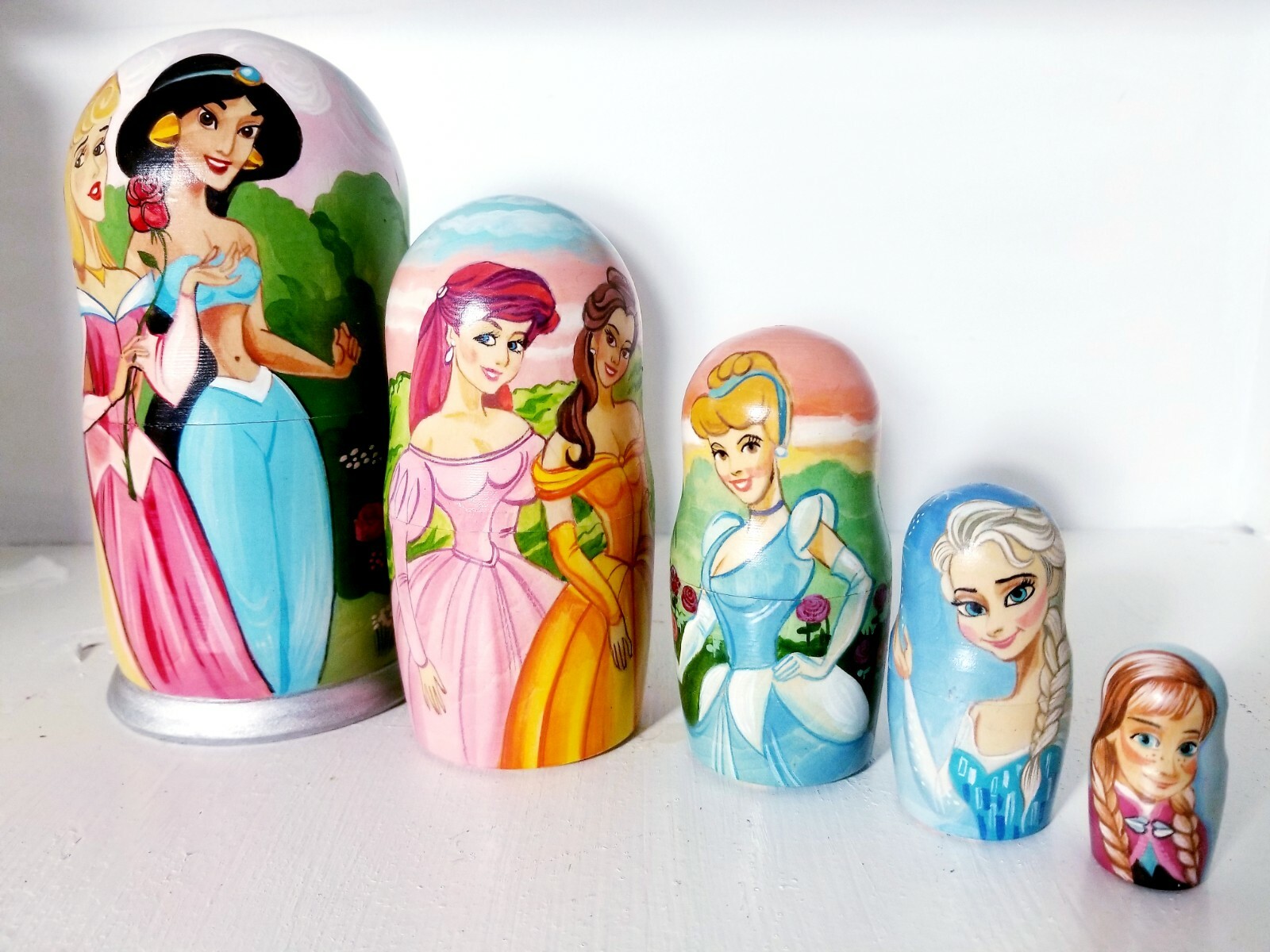 disney princess nesting dolls