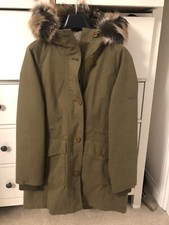 Barbour Foxton Nori Green Coat Uk Size 8 , Jacket Brand New Tags John Lewis