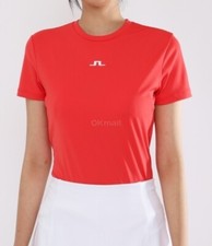 J LINDEBERG Ladies ADA T-SHIRT SHORT SLEEVE Small BITTERSWEET NEW NWT AWJT11280