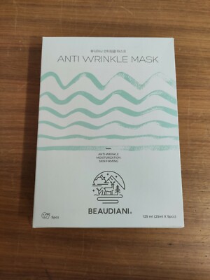 5 x 25 ml/23.99 eur (100ml/19.19 eur) Beaudiani anti wrinkle anti falten mask 5x
