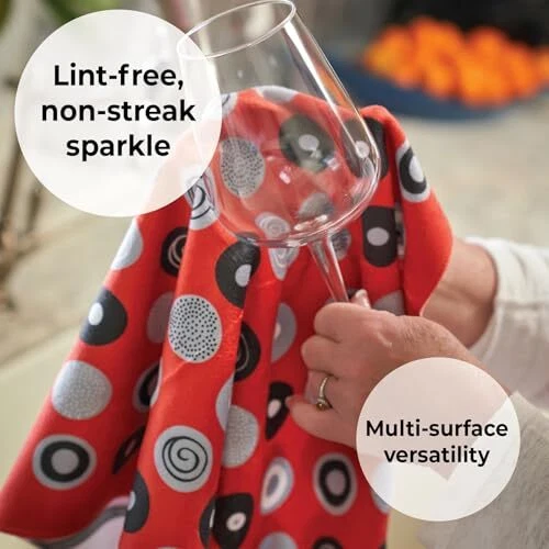 Toalla de cocina 1 paquete 100 % poliéster reciclado toalla para platos cristalería utensilios de cocina y Foto 3 de 4