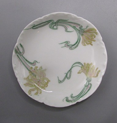 Haviland Butter Pat(s) - ''Spider Mums'' - Schleiger 492G