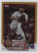 2023 Topps Update Gold Foil Alex Vesia #US261 12v1