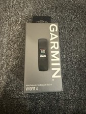 Garmin Vivofit 4 Black Activity Tracker Waterproof Bluetooth - (Small/Medium)