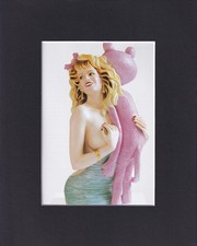 8X10" Matted Print Modern Art Picture: Jeff Coons, Pink Panther