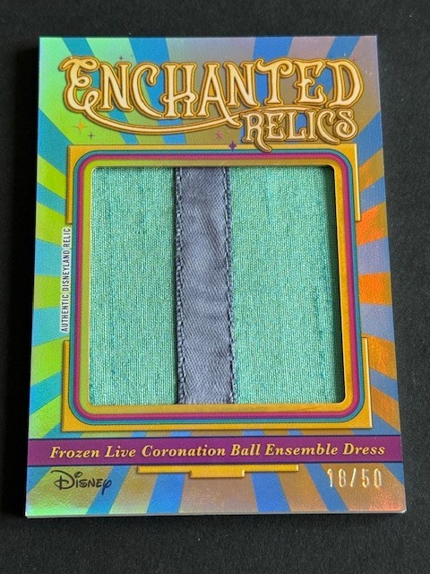 2025 Topps Disneyland 70th Anniversary Enchanted Relic Frozen Live