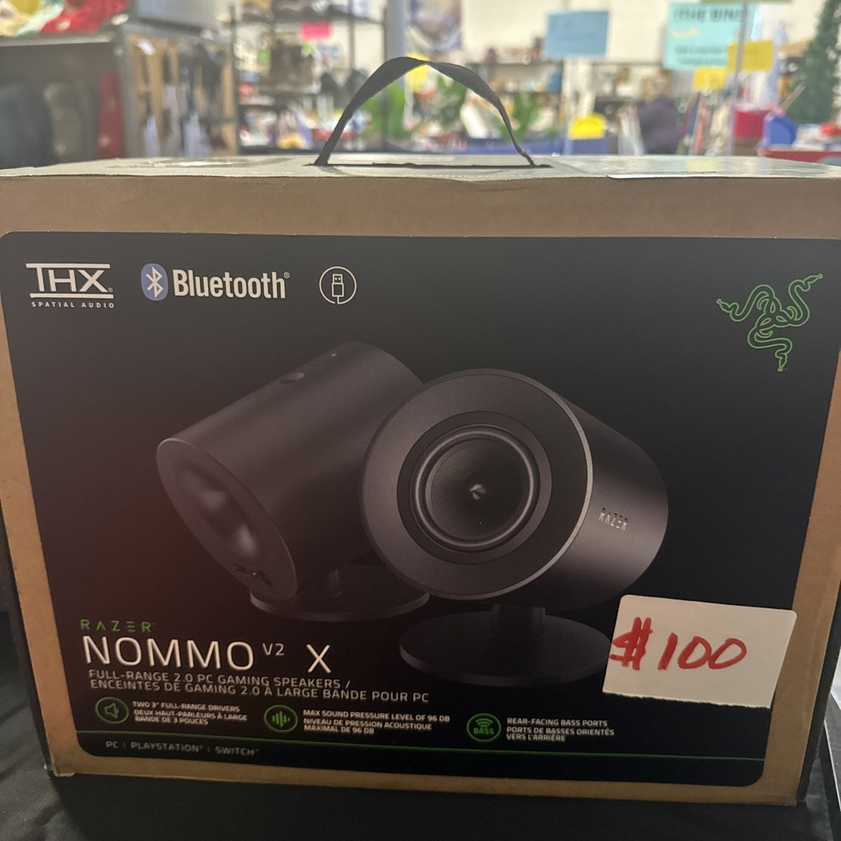 Razer Nommo V2 X - Full-Range 2.0 PC Gaming Speakers | eBay