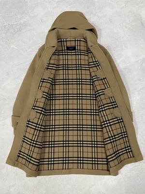 Burberry London Duffle Coat Jacket Nova Check Vintage