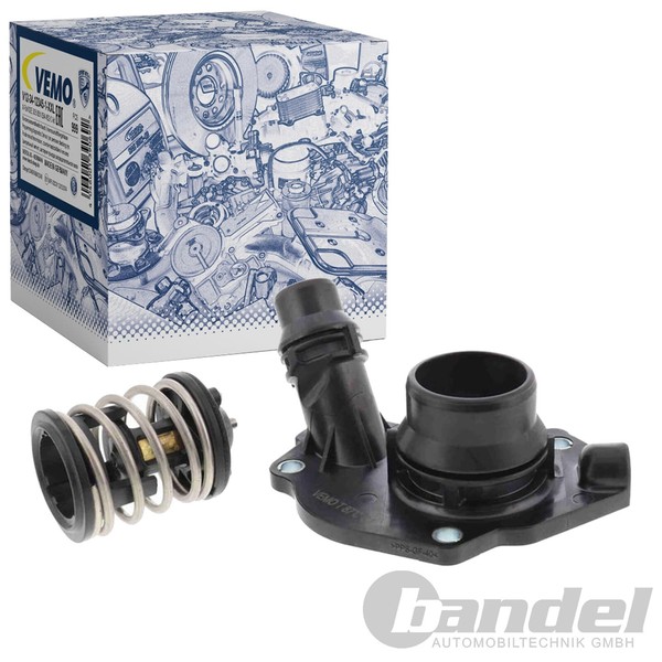 Vemo ThermostatgehÄUse 87°C MIT Thermostat Passend FüR BMW 1 2 3 4 5 X1 X3 X5 |-image