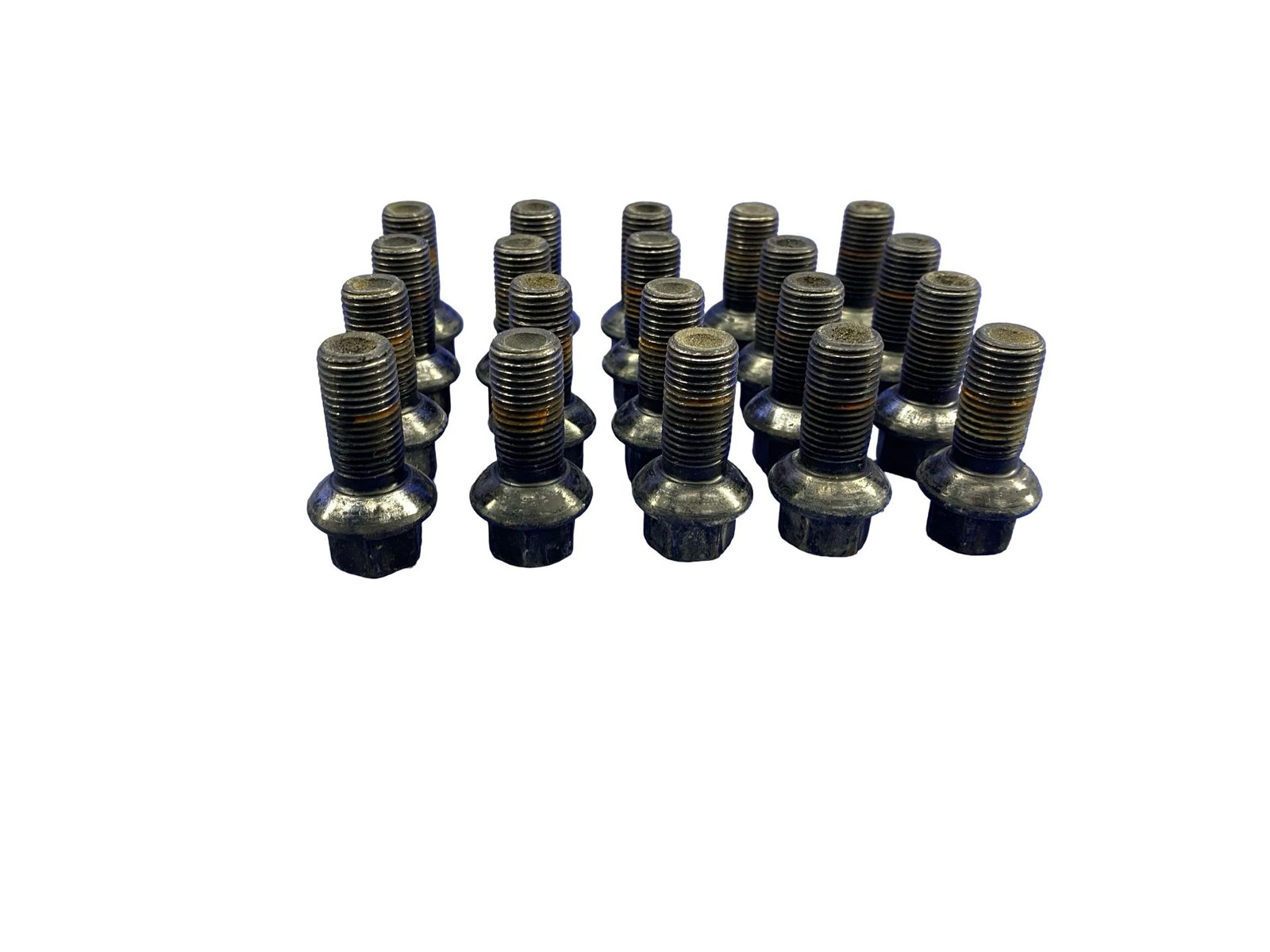 2016-2021 Mclaren 570s Wheel Rim Lug Nut Bolt Set Of 20 Black *WEAR* oem