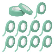 12 Rollen Blumendrahtband, 30 Yard x 1/16 Zoll f&uuml;r Floristen Kreppband T&uuml;rkis