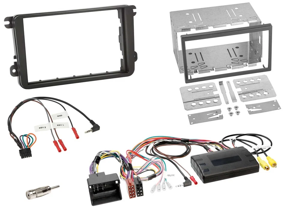 Pioneer Bluetooth 2DIN USB DVD DAB Lenkrad Autoradio für VW T5 Golf Tiguan Toura - Bild 3 von 4