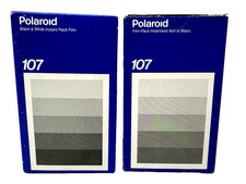 2 Packs Polaroid 107 Black White Vintage Film 3000 Speed In Box Expired 1296 2 Packs Polaroid 107 Black White Vintage Film 3000 Speed In Box Expired 1296