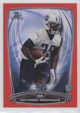 2014 Bowman Chrome Red Refractor 21/25 Antonio Andrews #181 0v0