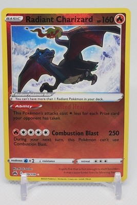 Pokemon Radiant Charizard 020/159 SWSH: Crown Zenith Holo