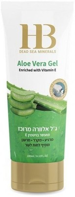 Pack of 2 HB Dead Sea Concentrated Aloe Vera Gel 180ml oz Soothing Skin