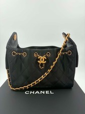Chanel Mini 25 Hobo Bag Black Caviar Antique ...