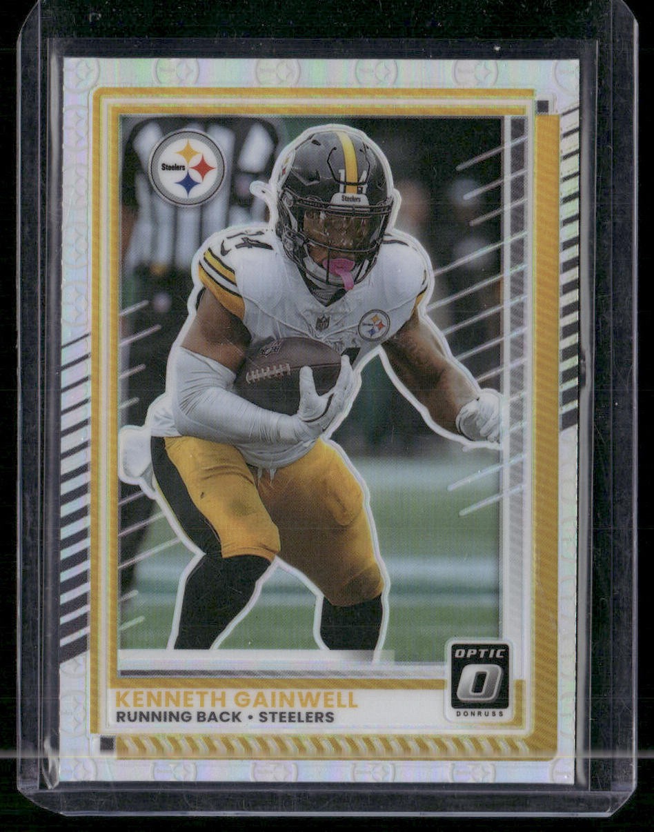 2025 Donruss Optic #97 Kenneth Gainwell Team Logo Border SP