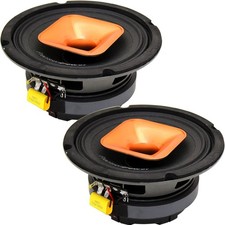 COPPIA ALTOPARLANTI COASSIALI AUTO TWEETER TROMBA 2 VIE PMF.654C 6,5" 450W