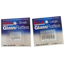 D.O.A. Glass Rattle Saltwater Fishing Lure 6 Package