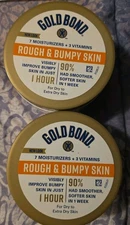 (Pack Of 2) Gold Bond Rough and Bumpy Skin Cream 8.oz For Daily Use 