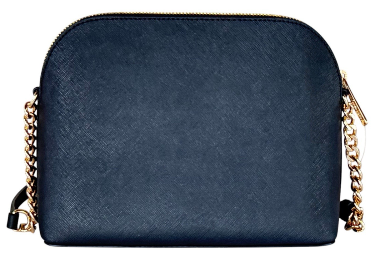 Michael Kors Jet Set Travel Dome Shoulder Crossbody Leather Bag