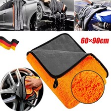 Auto Mikrofasertuch Trockentuch saugstark, für kratzfreies Trocknen 60 x 90cm