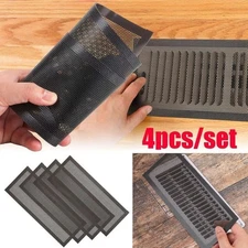 4 PCS Vent Cover Grille Ventilation Floor Mesh Air Screen Register Trap Magnetic