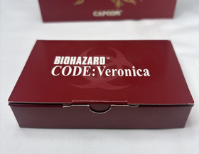 Resident Evil Code Veronica Dreamcast Limited Box Metal Plate w/ Obi Japan