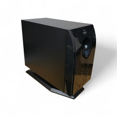 Auna 5.1-H Active Subwoofer | 50W RMS | 8 Ohm | Bass Reflex System Schwarz 