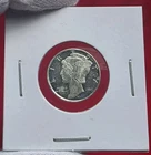 Mercury Dime Design - 1/10 troy oz .999 Fine Pure SILVER Mini Coin Round Bar