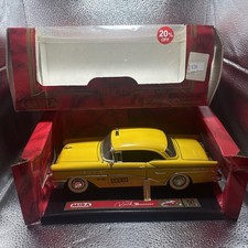 MIRA GOLDEN LINE 1955 BUICK CENTURY DIE-CAST MODELO TAXI 6116 COLECCIONABLE EN CAJA. 