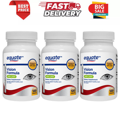 Equate Vision Formula with Lutein, Eye health and vision support Tablets 360 Ct