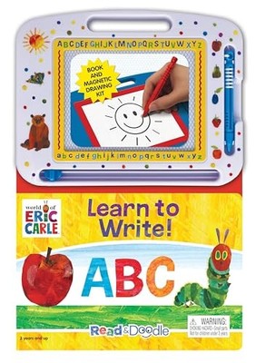 The World of Eric Carle Learn to Write ABC Read & Doodle - Learning resource...