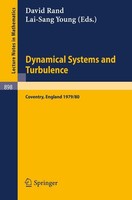 Dynamical Systems And Turbulence, Warwick 1980 D. A. Rand