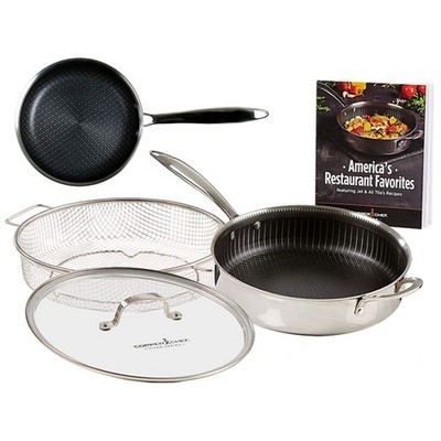 Copper Chef Titan Fry, 9.5 inch with 8 Pan, stainless-steel 