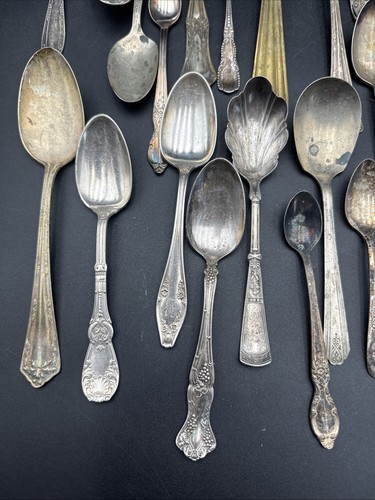 60 Teile Konvolut versilbertes Silberbesteck - Bild 10 von 22