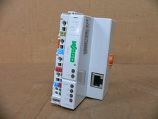 Wago I/O System 750-352 Ethernet Fieldbus Coupler Module Din Rail Mount