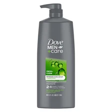 Dove Men+Care Fresh & Clean 2-in-1 Shampoo + Conditioner, 40 fl. oz.
