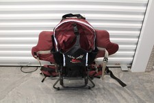 REI KIDS ONLY Child Carrier Hiking Backpack Child/Baby Piggyback W Sunbonnet NC