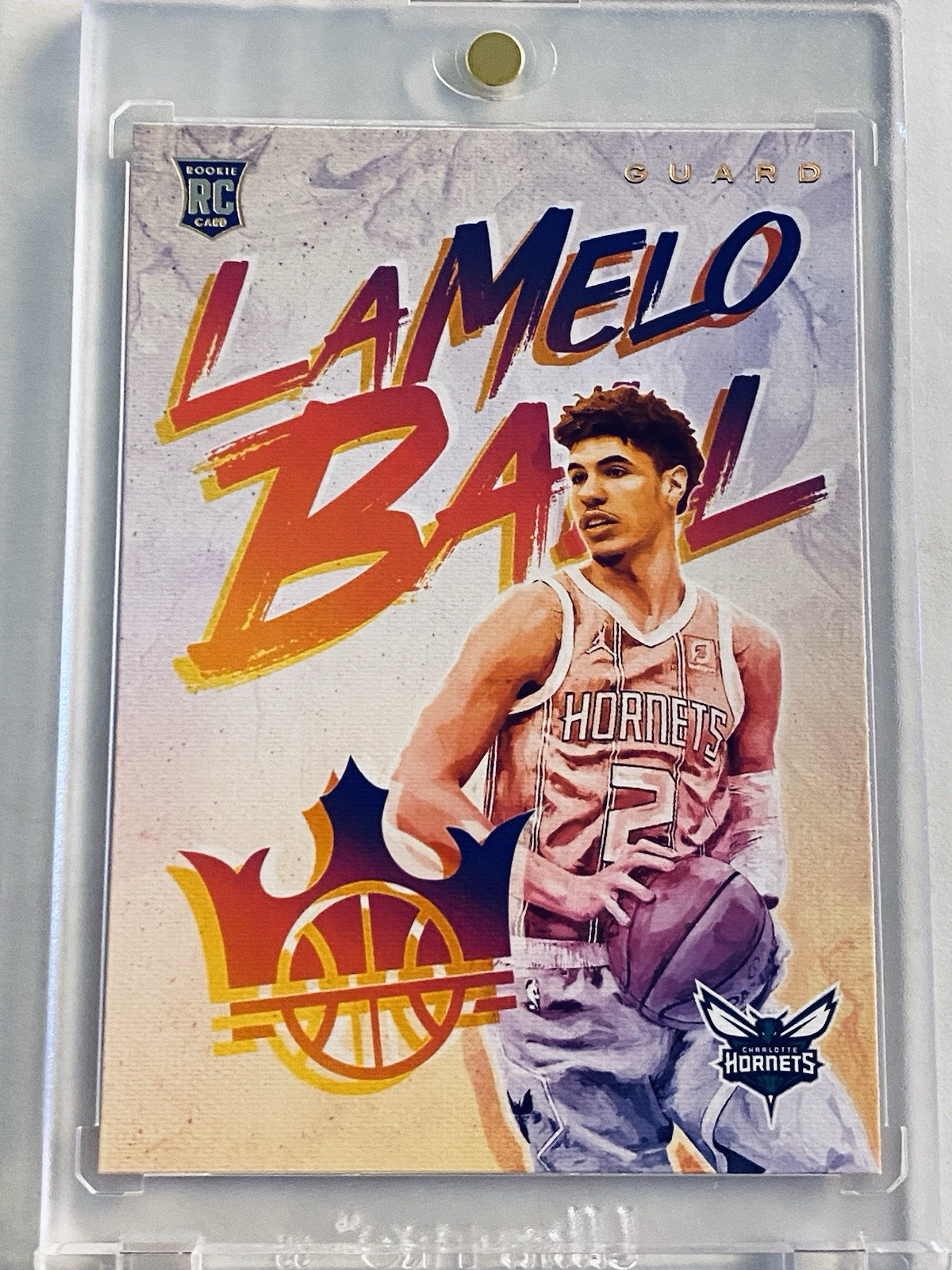 2020 LaMELO BALL Court Kings Rookie Exclusive SSP #1 NBA Hornets RC Case Hit