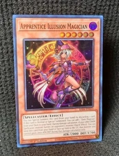 Apprentice Illusion Magician *SUPER RARE* RA04 - EN023 1st Edition NM STAMPEDE