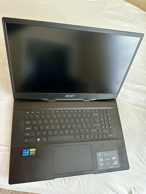 MSI Stealth 17 Studio A13V i9 RTX 32GB 2TB SSD 17.3'' Win11 Black Laptop