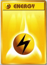 Lightning Energy Base Set Non Holo MP Japanese - Ships From USA