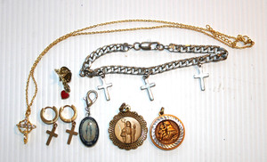 Vintage Jewelry Lot Religious Christian #161