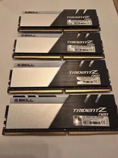 G.SKILL Trident Z Neo 32GB (4×8GB) DDR4-3800 CL18 RGB RAM – F4-3800C18Q-32GTZN